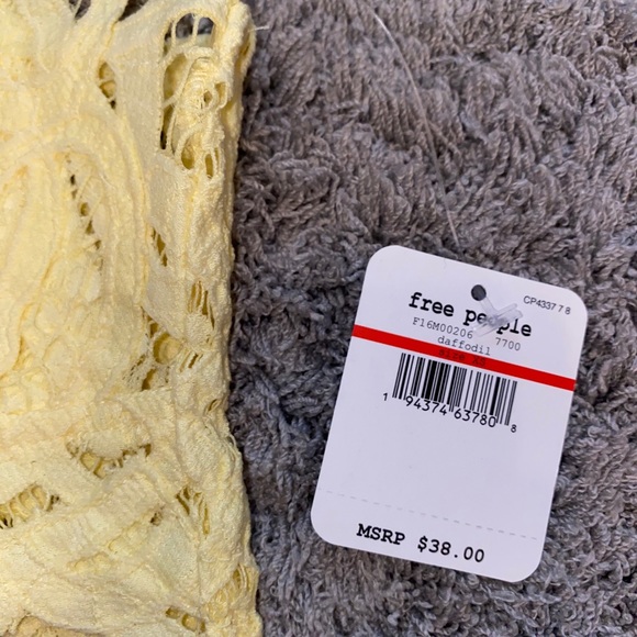 FREE PEOPLE YELLOW BRALETTE - Picture 5 of 6